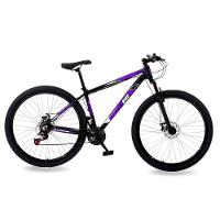 Bicicleta Aro 29 Alumínio Gott Rocker Freios A Disco Suspensão 21v 15.5 Preto Roxo - 2