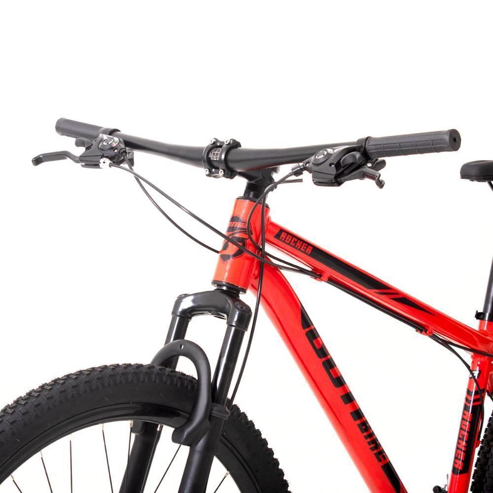 Bicicleta Aro 29 Alumínio Gott Freios A Disco Suspensão 21v Vermelho Preto - 2