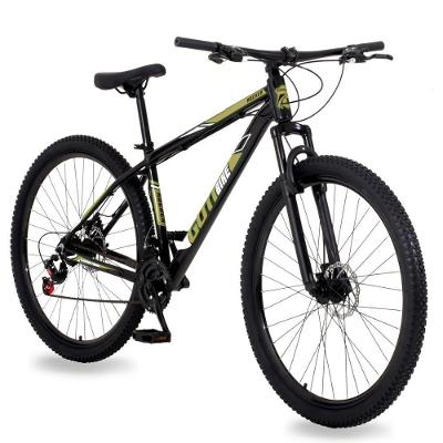 Bicicleta Aro 29 Gott 24 Marchas Câmbio Traseiro Shimano 19 Preto Dourado