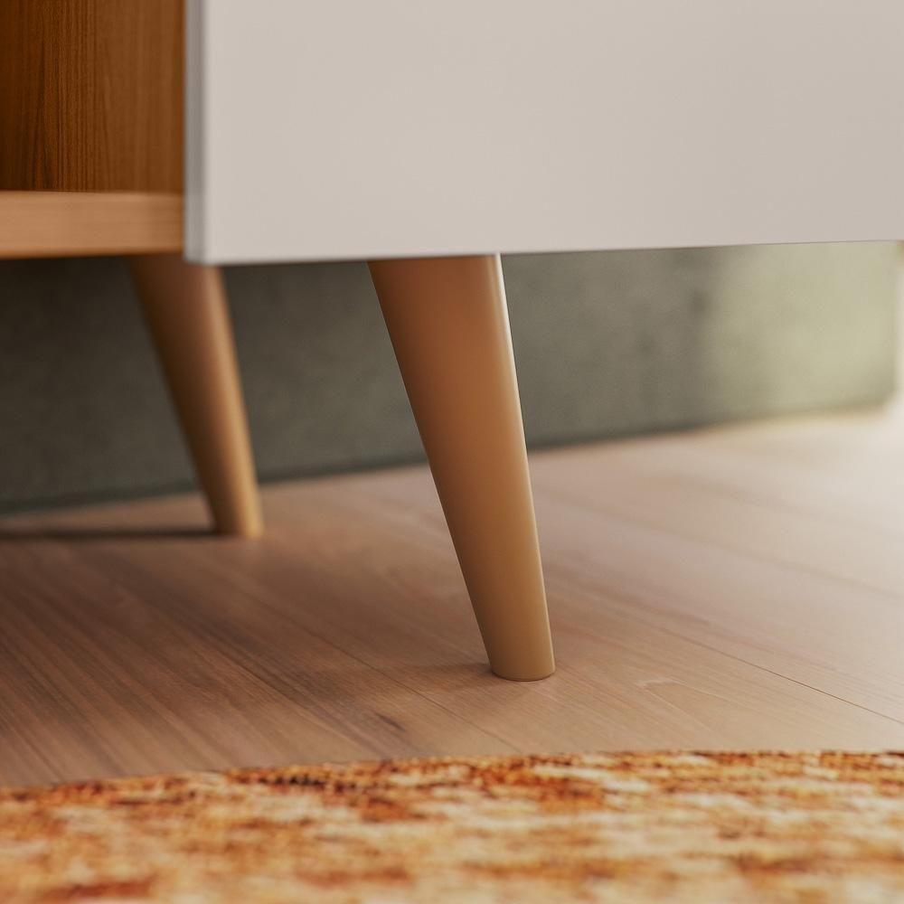 Bancada River Para Tv Até 55 2 Portas - Colibri - Off White Matte - Frejo Off White Matte - Frejo - 5