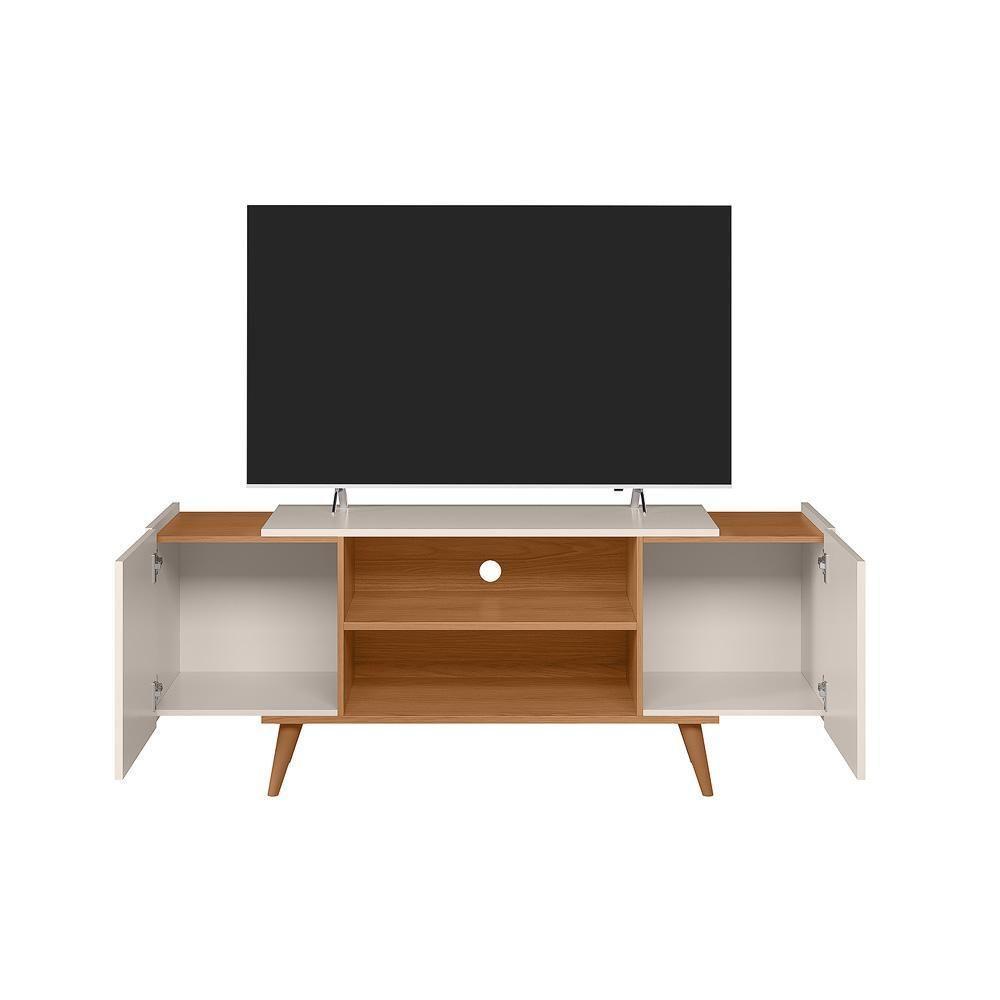 Bancada River Para Tv Até 55 2 Portas - Colibri - Off White Matte - Frejo Off White Matte - Frejo - 10