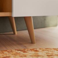 Bancada River Para Tv Até 55 2 Portas - Colibri - Off White Matte - Frejo Off White Matte - Frejo - 5