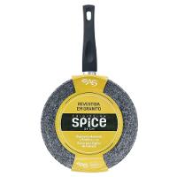 Frigideira Indução Antiaderente Revestida Em Granito Preta 28cm - 2