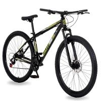 Bicicleta Aro 29 Alumínio Gott Rocker Freios A Disco Suspensão 21v 17 Preto Dourado - 1