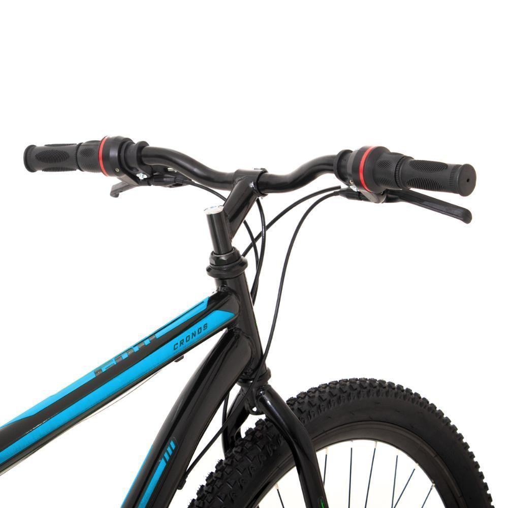Bicicleta Aro 29 Aço Carbono Gott Cronos Freio A Disco 21v Preto Azul - 4