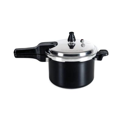 Panela De Pressão Indução Brinox Antiaderente Ceramic Life Super 22 Cm 5,4 L Preto Preto