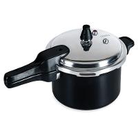 Panela De Pressão Indução Brinox Antiaderente Ceramic Life Super 22 Cm 5,4 L Preto Preto - 1