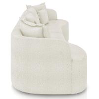 Sofá 4 Lugares 270cm Orgânico Quito K04 Boucle Areia - Mpozenato - 7