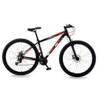Bicicleta Aro 29 Alumínio Gott Rocker Freios A Disco Suspensão 21v 21 Preto Vermelho - 2