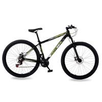 Bicicleta Aro 29 Alumínio Gott Rocker Freios A Disco Suspensão 21v 15.5 Preto Dourado - 2