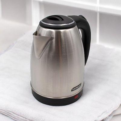 Chaleira Elétrica Bigsul Inox Escovado 1,8L 1000W com Base Destacável 110V