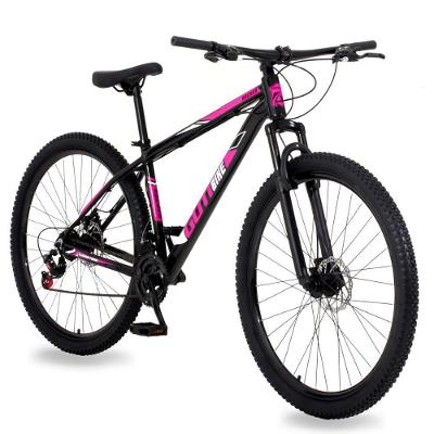 Bicicleta Aro 29 Gott 24 Marchas Câmbio Traseiro Shimano 19 Preto Rosa
