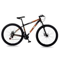 Bicicleta Aro 29 Gott 24 Marcha Câmbio Shimano Freio A Disco 21 Preto Laranja - 2