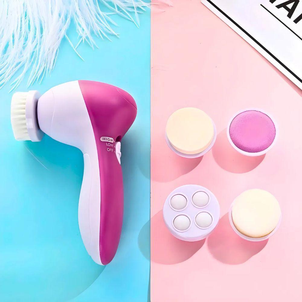 Escova Facial Elétrica 5 Em 1 Portátil - 5