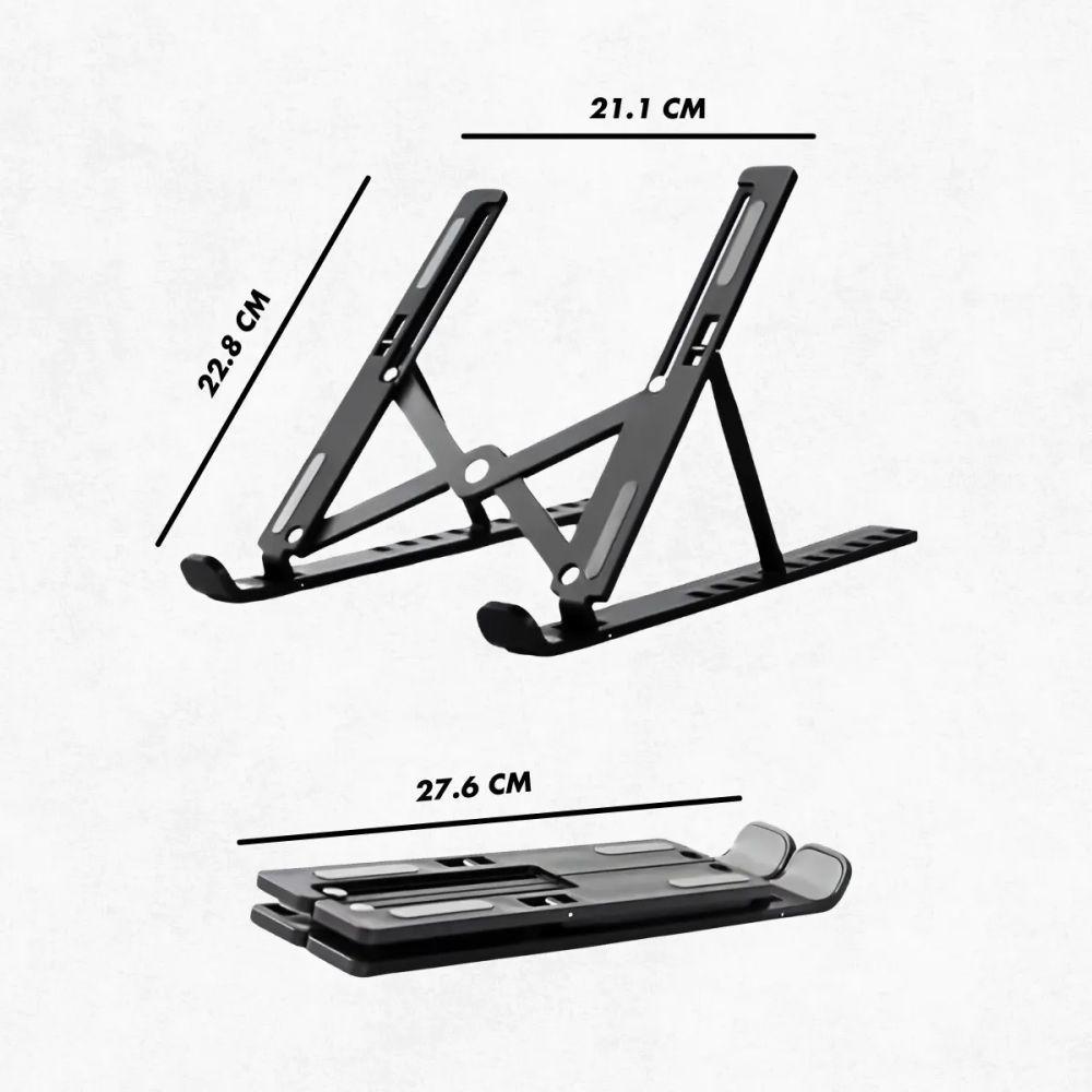 Suporte Notebook Tablet Ajustavel Dobravel - 7