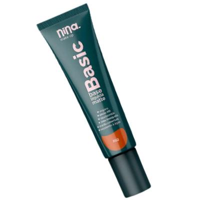 Nina Makeup Base Líquida Basic 25g Cor:8