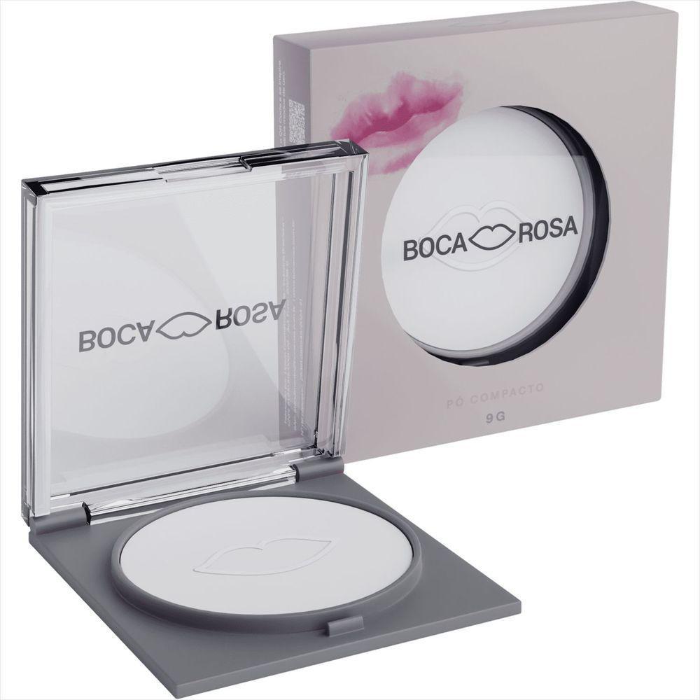 Boca Rosa Pó Compacto Translucido Cocada 9g - 3