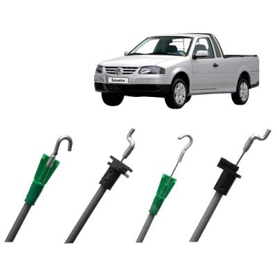 Par Cabo Comando Aciona Fechadura Dianteira Saveiro 05 A 09