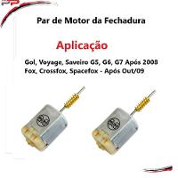 Par Motor Fechaduras Fox Ap 09 Gol-voyage-saveiro G5, 6, 7 - Un - 2 - 2