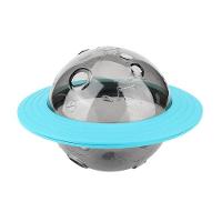 Brinquedo Interativo Pets Bola Dispenser De Petiscos E Raçoes Tigela Alimentador Para Cachorro Gatos Divertido azul - 1