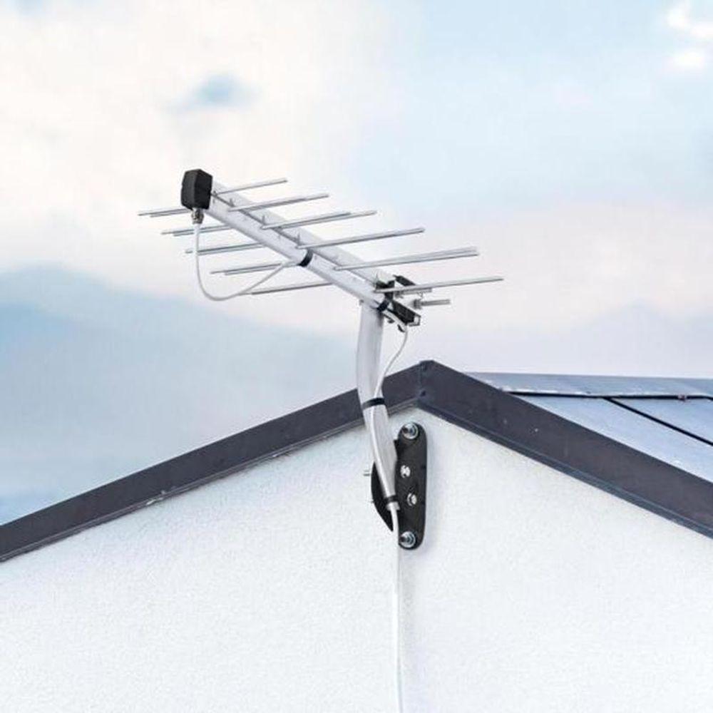 Antena Externa Log Para Tv Lu-20 Plus Aquário - 5