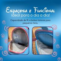 Mochila Infantil Com Rodinhas Stitch Tsum Escolar Volta As Aulas - 3