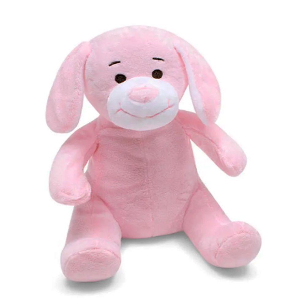 Manta E Bichinho Pelúcia Buettner Baby Microfibra Pink Dog Rosa - 3