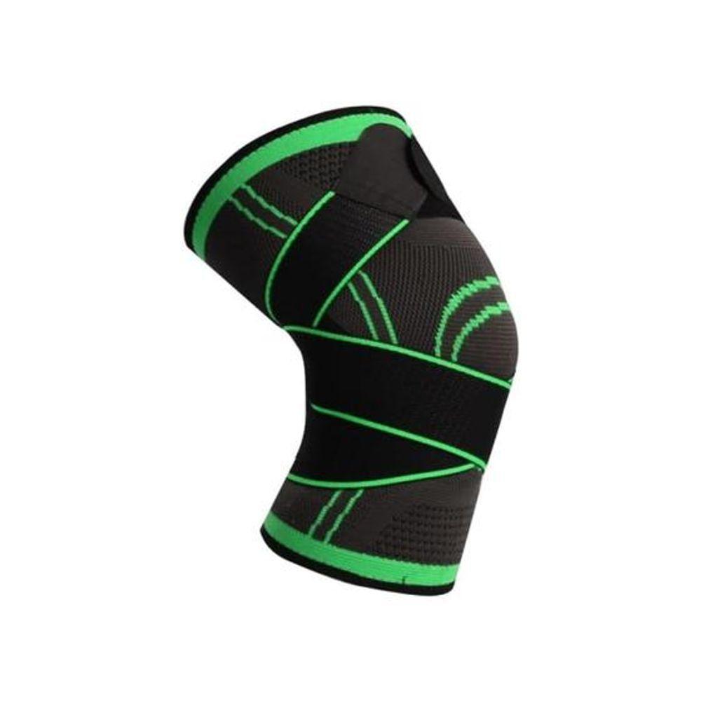 Joelheira De Compressão Com Bandagem Elástica Estabilidade - 1
