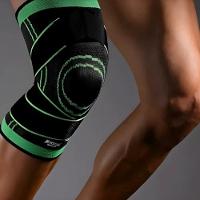 Joelheira De Compressão Com Bandagem Elástica Estabilidade - 5