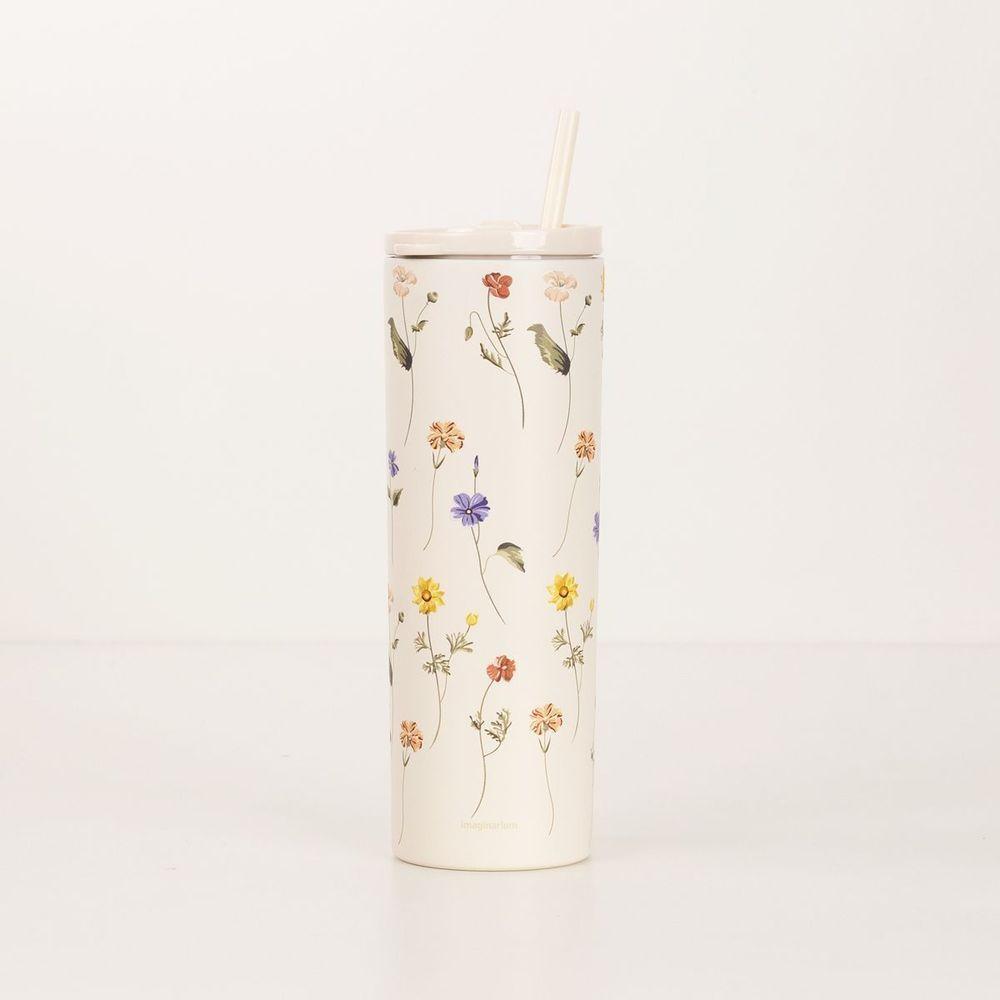 Copo Térmico Com Canudo Botânica - 3