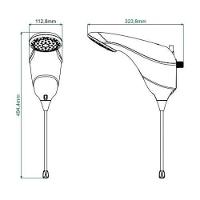 Ducha Eletrônica Sublime Zagonel 220v ~7500w - 3