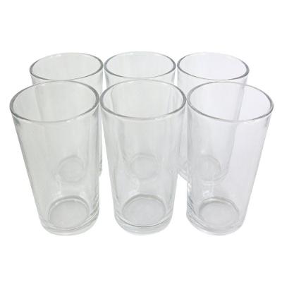 Conjunto De 06 Copos De Vidro Londres 240ml