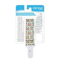 Prendedor De Chupeta Corujas Verde Personalizável Com Elástico E Estampa