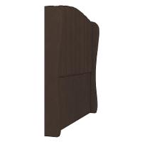 Cabeceira Casal Cama Box 140cm Glenda I02 Veludo Marrom - Mpozenato - 7