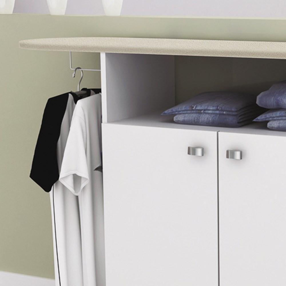 Balcão Com Tábua De Passar 2 Portas Tp3000 Branco - Tecno Mobili - 3