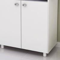 Balcão Com Tábua De Passar 2 Portas Tp3000 Branco - Tecno Mobili