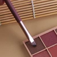 Pincel Para Delineador Chato E Chanfrado Marsala 12516 | Miss Frandy | Precisão E Definição - 3