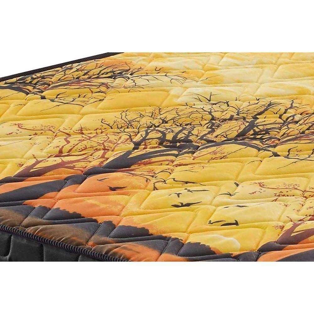 Conjunto Box Casal: Colchão Anatômico Anjos Compact Ag 65 - D28 - Pantanal Black + Base Crc Suede Black(138x188) - 4