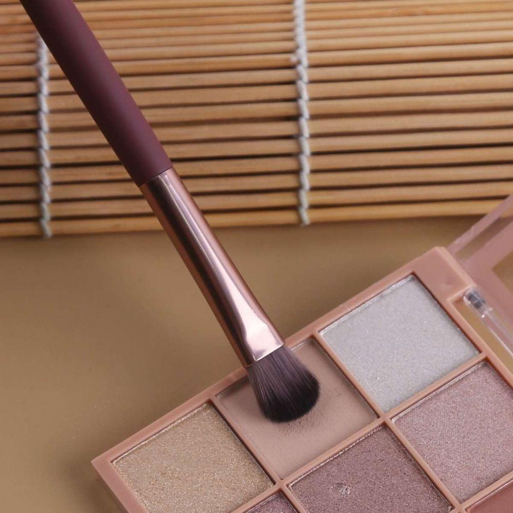 Pincel De Sombra Chato Arredondado G Marsala Rm12515 | Miss Frandy | Definição Impecável - 4