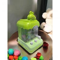 Mini Máquina De Bola Pega Premio Jogo Com Garra Divertido Coelho Verde - 6