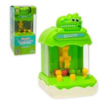 Mini Máquina De Bola Pega Premio Jogo Com Garra Divertido Dino Verde - 1