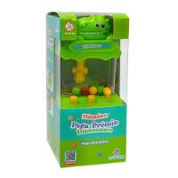 Mini Máquina De Bola Pega Premio Jogo Com Garra Divertido Dino Verde - 5