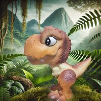 Kit 3 Dinossauros T-rex Boneco Mini Baby Dino Jurassic World - 2