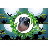 Kit 3 Dinossauros T-rex Boneco Mini Baby Dino Jurassic World