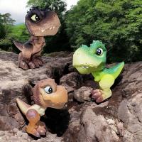 Kit 3 Dinossauros T-rex Boneco Mini Baby Dino Jurassic World - 5