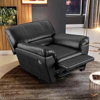 Poltrona Do Papai Reclinável Retrátil Taty D05 Corano Preto - Mpozenato - 2