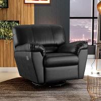 Poltrona Do Papai Reclinável Retrátil Taty D05 Corano Preto - Mpozenato - 5