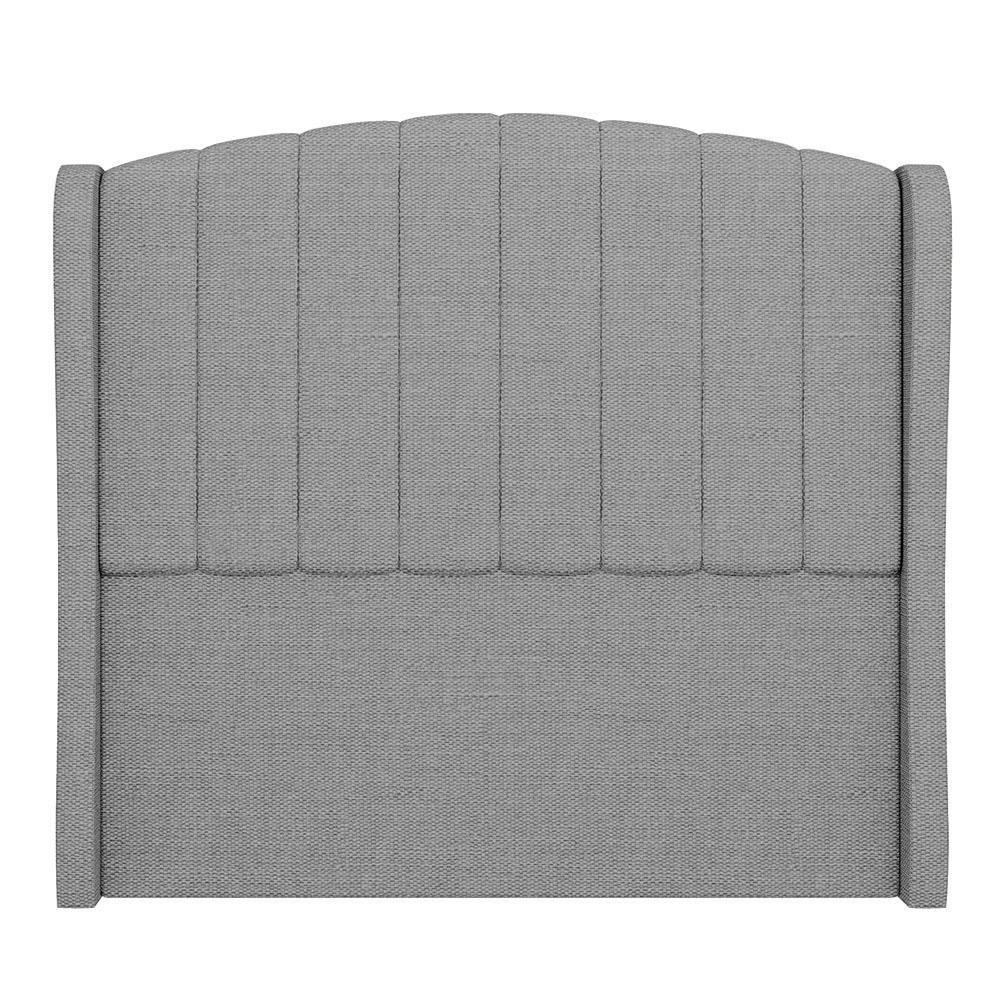 Cabeceira Casal Cama Box 140cm Glenda I02 Linho Cinza - Mpozenato - 6