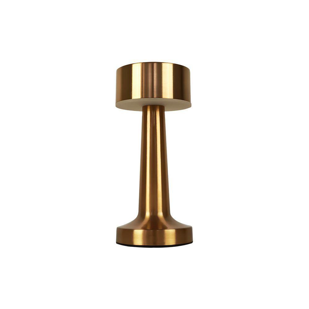Luminária De Mesa Led Taschibra Jimp Recarregável 5v Dourado - 1