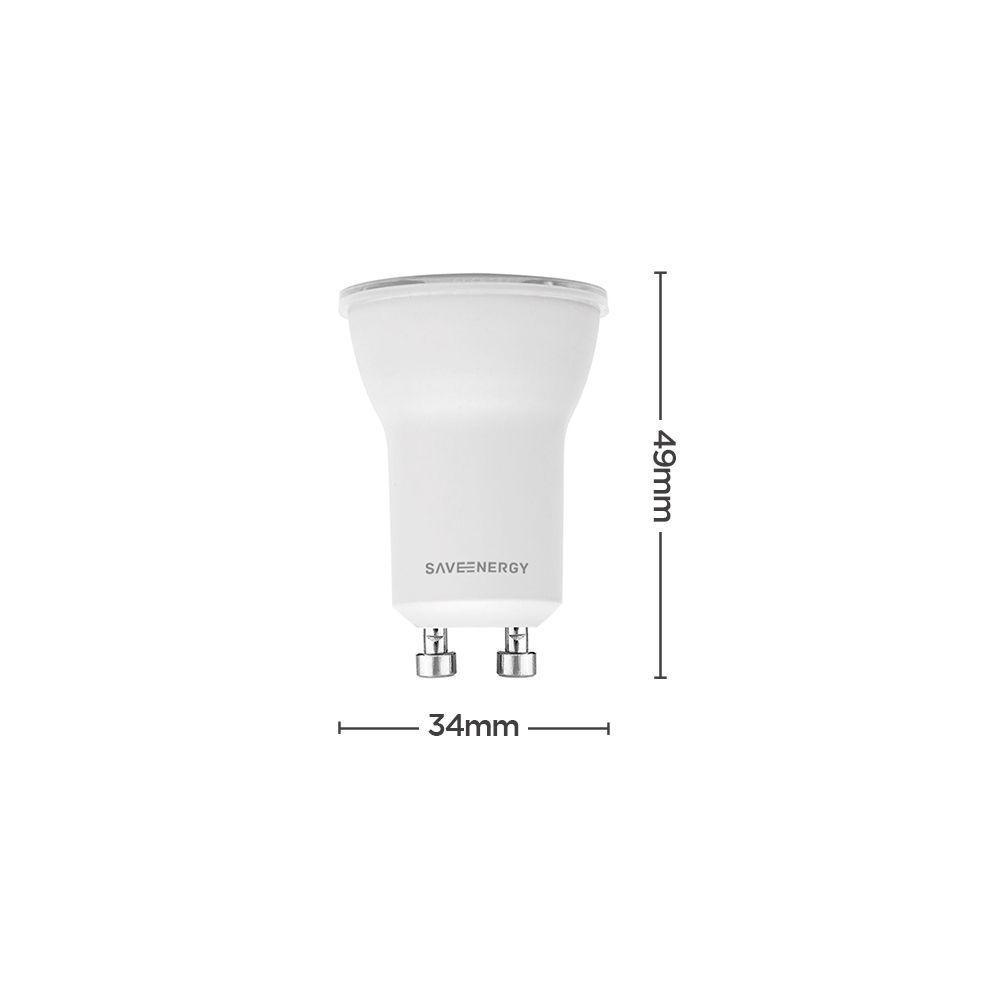 Lâmpada Led Save Energy Mini Dicróica Mr11 4w Bivolt 2700k - 3
